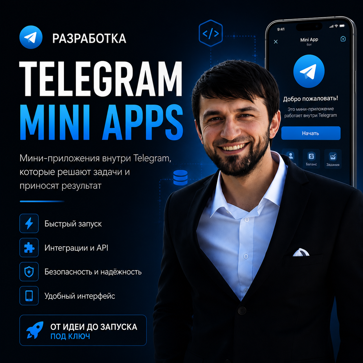 Разработка Telegram Mini Apps